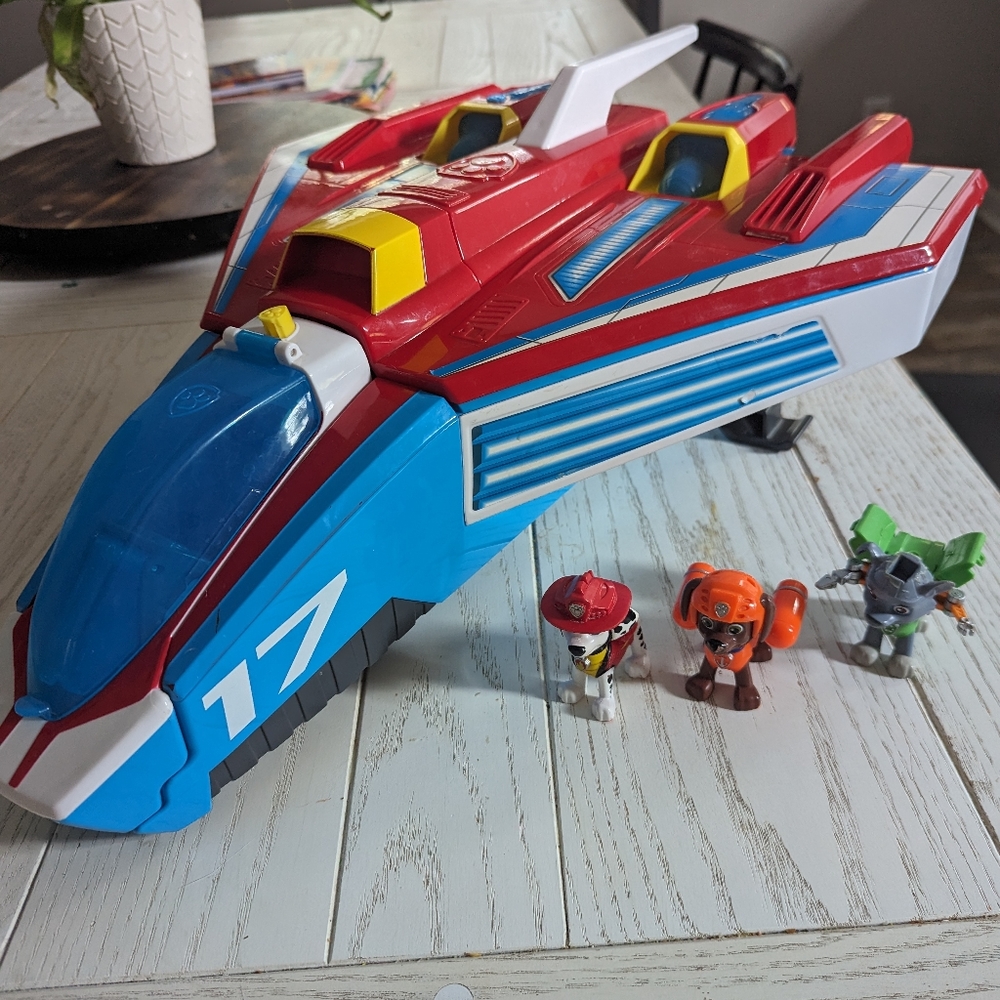 Paw Patrol Mighty Pups Command Jet